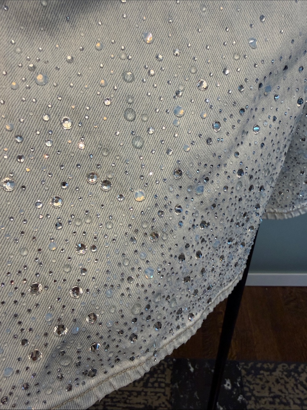 Ipyros Rhinestone Bermuda Shorts - Picture 8 of 9